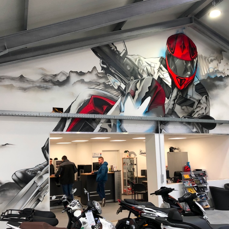 graffiti auftrag goossportiv bikeshop bayern franken erlangen 4