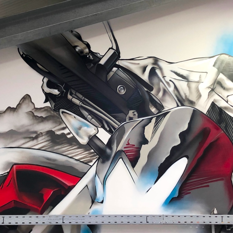 graffiti auftrag goossportiv bikeshop bayern franken erlangen 5