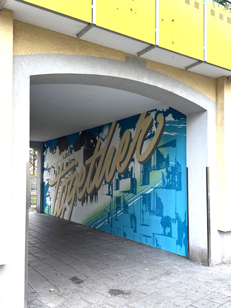 Graffiti Auftrag Siedlungswerk Nuernberg Tribegas cris 01