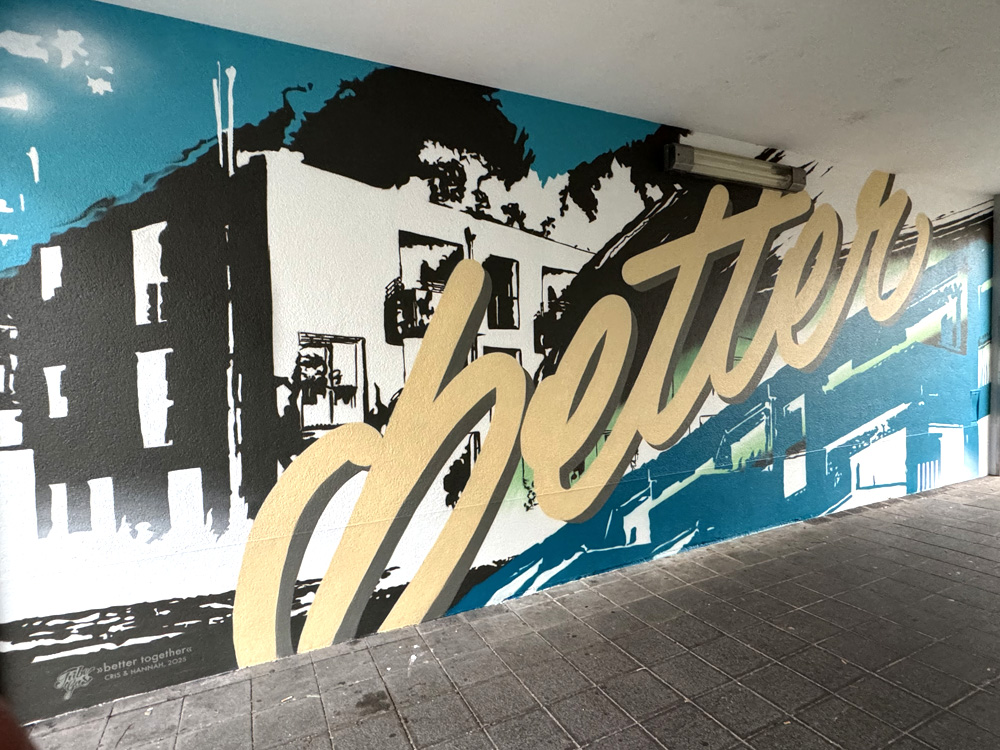 Graffiti Auftrag Siedlungswerk Nuernberg Tribegas cris 04