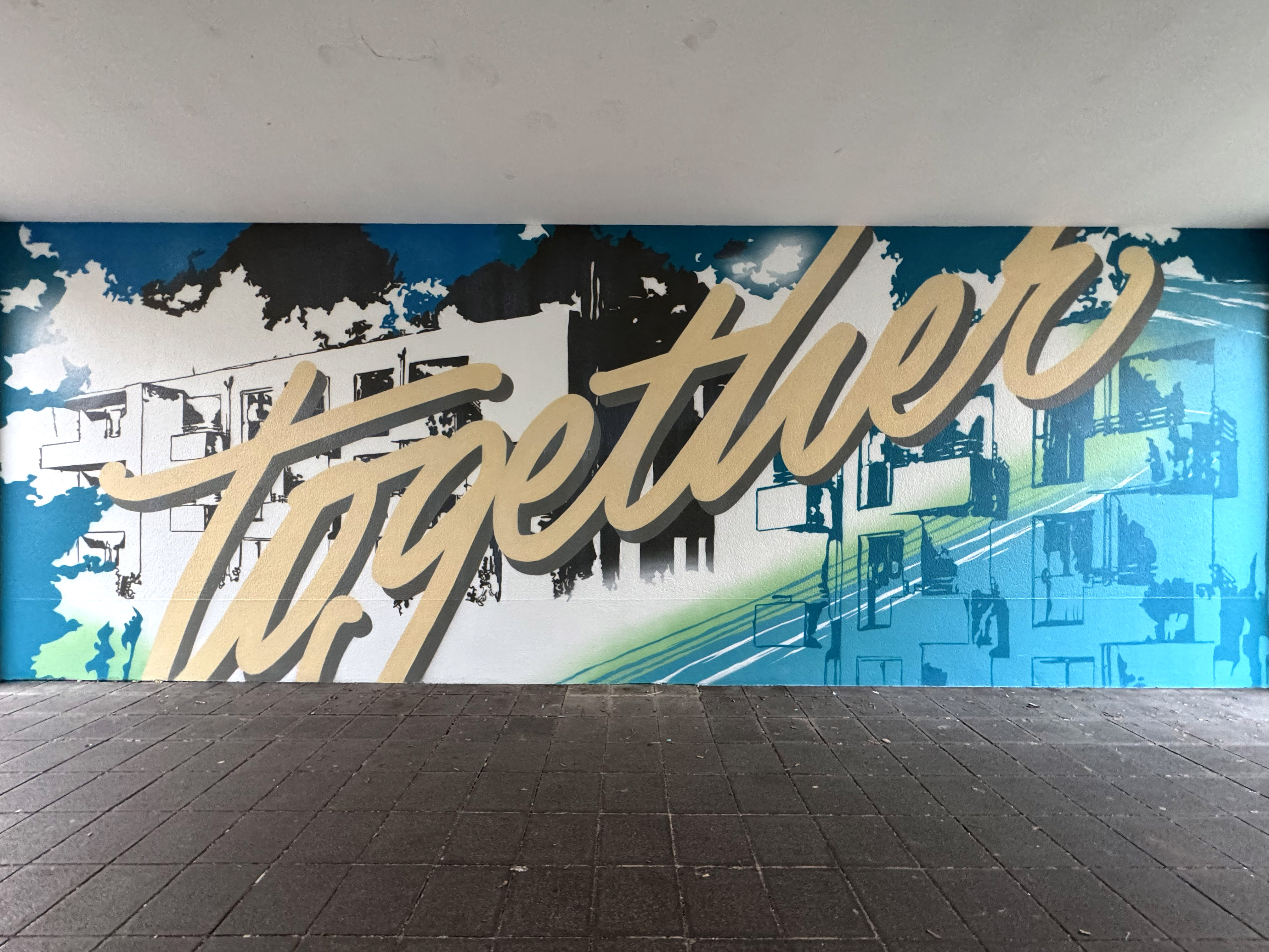 Graffiti Auftrag Siedlungswerk Nuernberg Tribegas cris 05